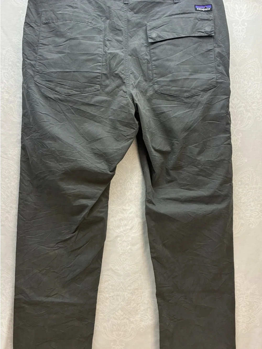 Patagonia Men’s Tenpenny Pants Long, Charcoal Grey, Size 38 (38x34) - Picture 10 of 13